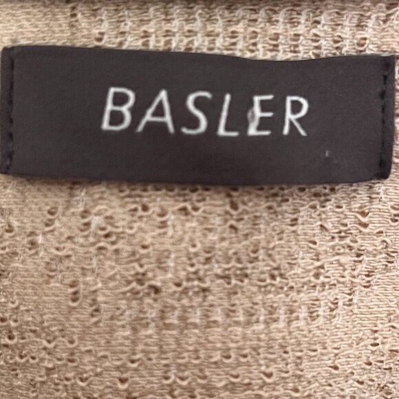 Basler Luxury Blazer Peach Irridescent Duster Snap Button Collarless Womens 8 US - Picture 5 of 13